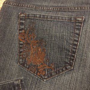Women's Denim Jeans  Size 22? Waist 38"/27" Length